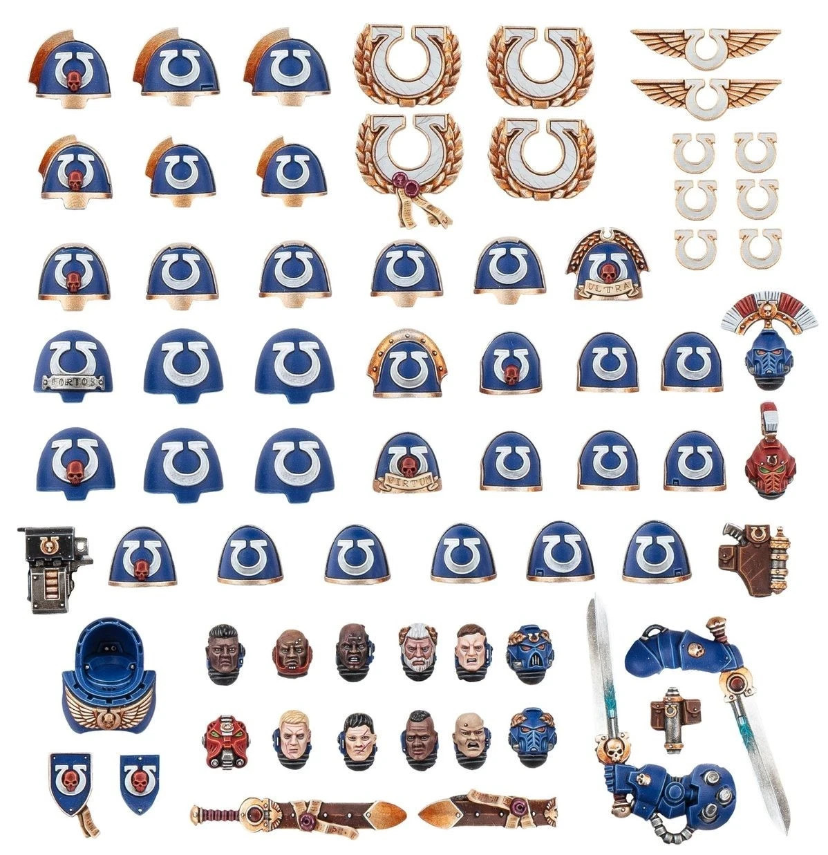 [BITS] Ultramarines: Upgrades and Transfers - New Parts / Bits - Warhammer 40K