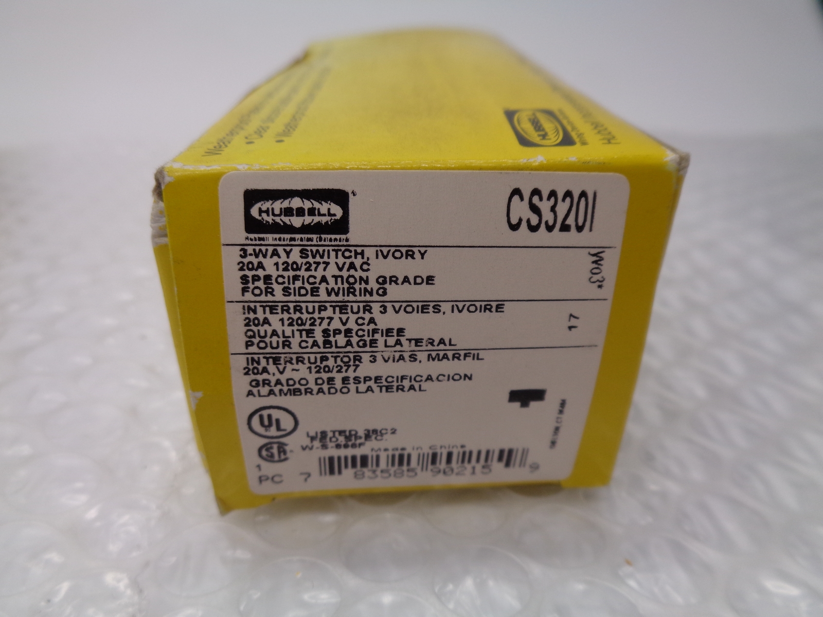 HUBBELL CS320I SWITCH NSMP