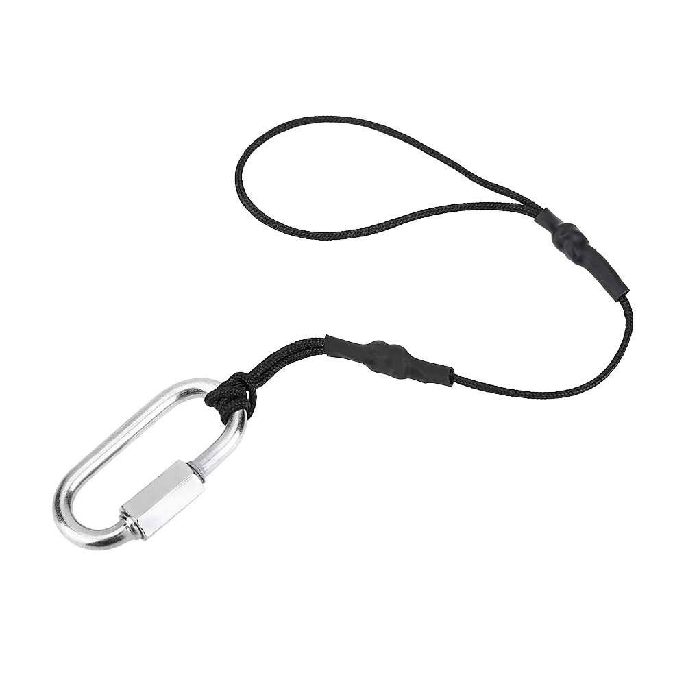 Universal Durable Camera Strap Safety Rope Tether With Clip Hook For DSLR