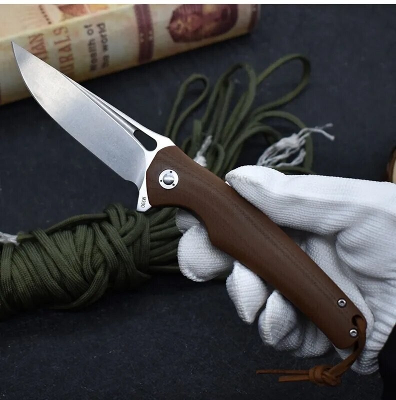 Foldable Hunting Knives Game Field Processing Skinning Bush Lock Blade Locking