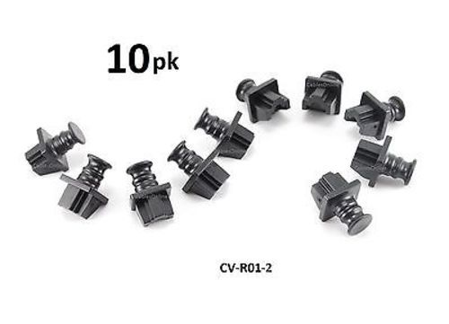 10-PACK RJ45 LAN Network Cat5e/Cat6 Ethernet Jack Dust Cover, CV-R01