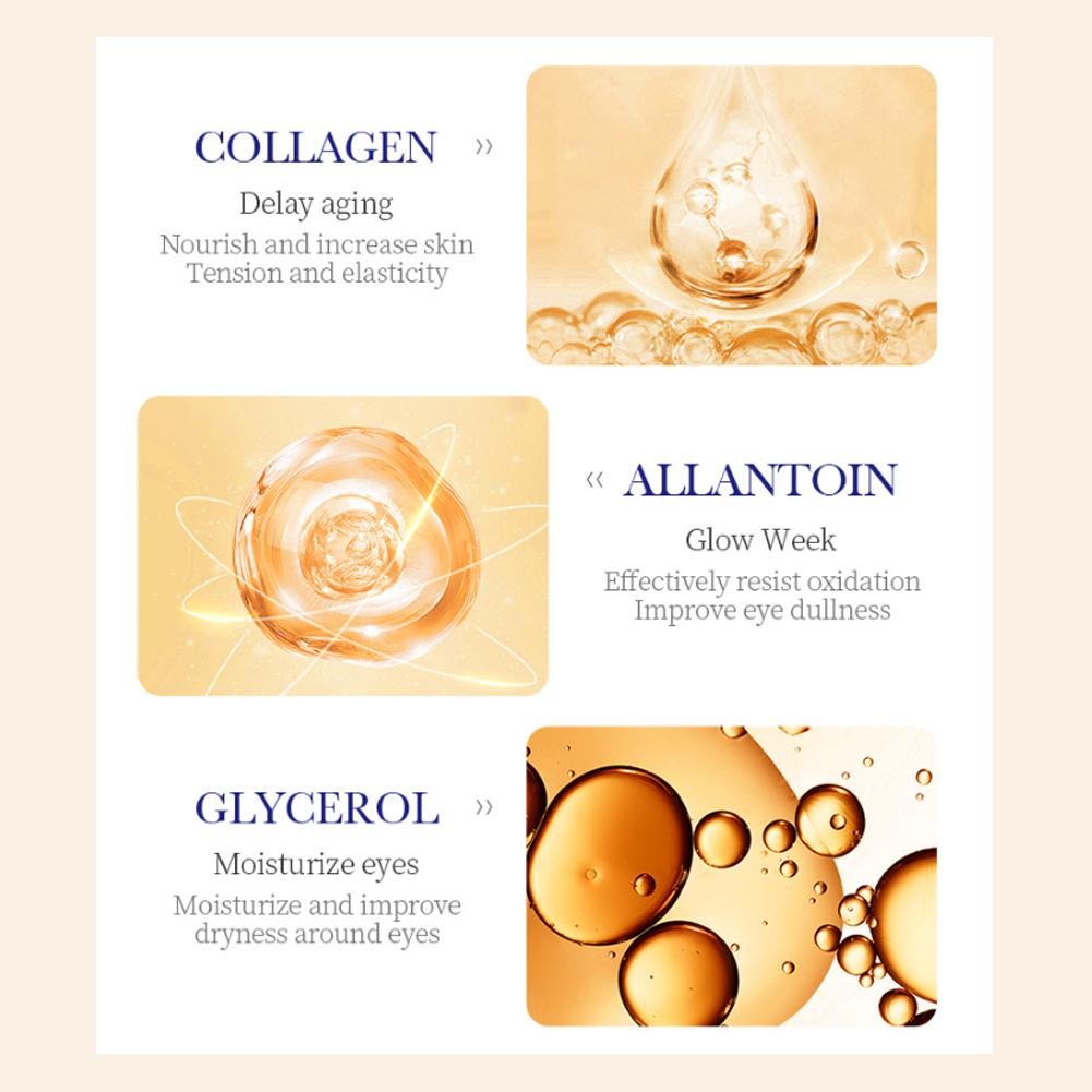 Collagen Anti wrinkle Eye Cream Remove Eye Bags & Dark Circles 1pcs J2K3 R6 P7Z1