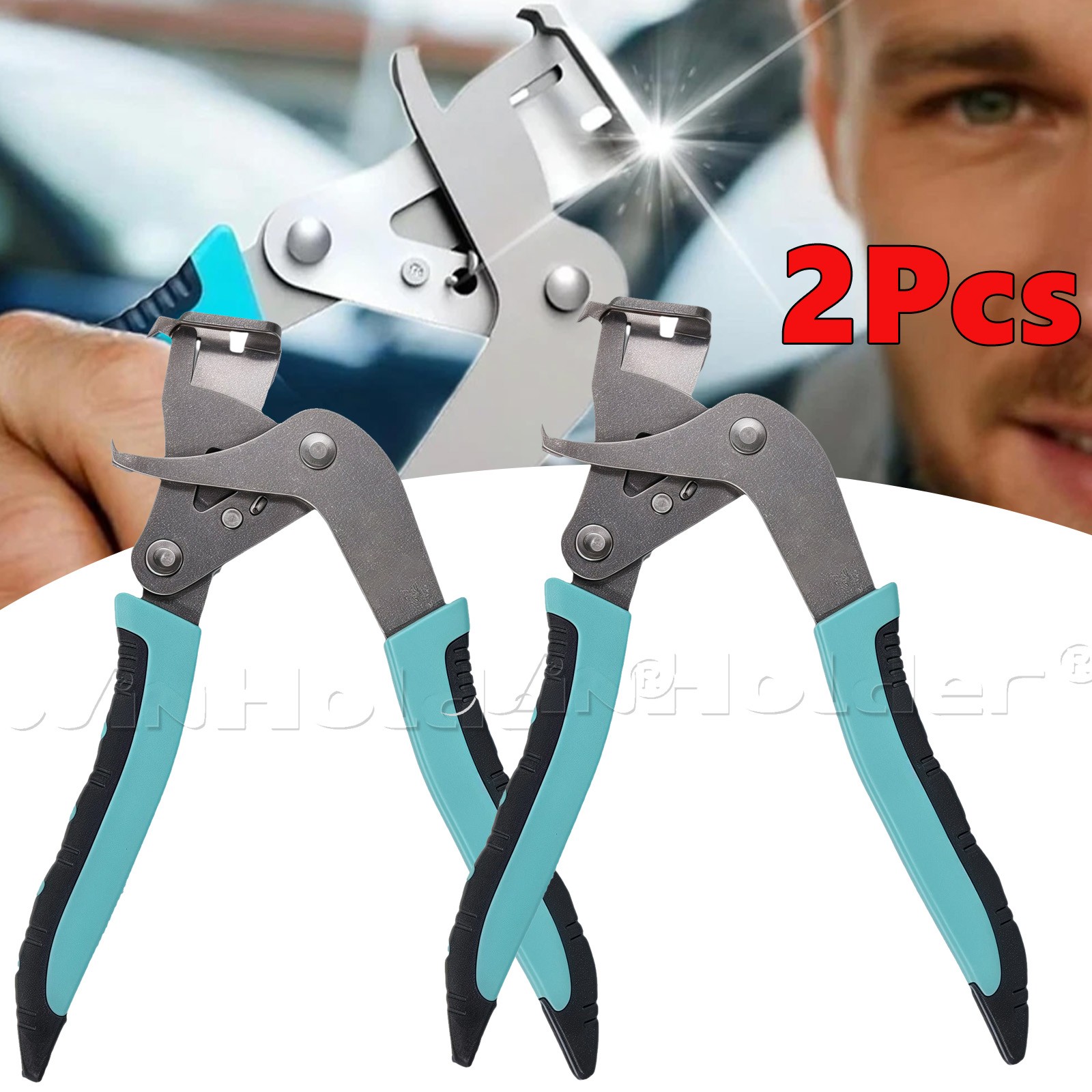 Heavy-Duty Car Clip Pliers Trim Tool Fastener Removal Lever Disassembly for Auto