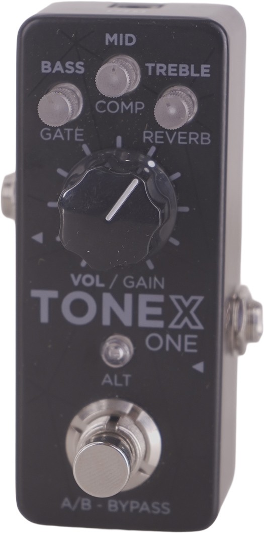 IK Multimedia TONEX ONE Modeling Amp & Distortion Guitar Effects Pedal - Black