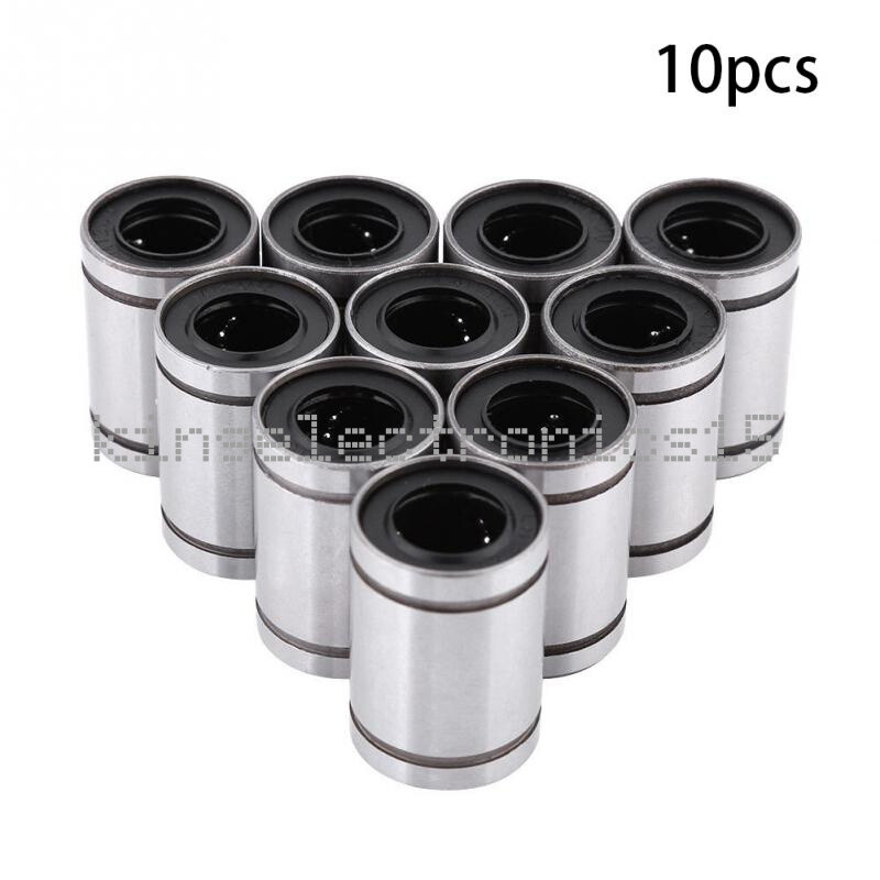 10PCS LM8UU 0.8cm 8mm Linear Motion Ball Bearing Bushing Bush Top Quality