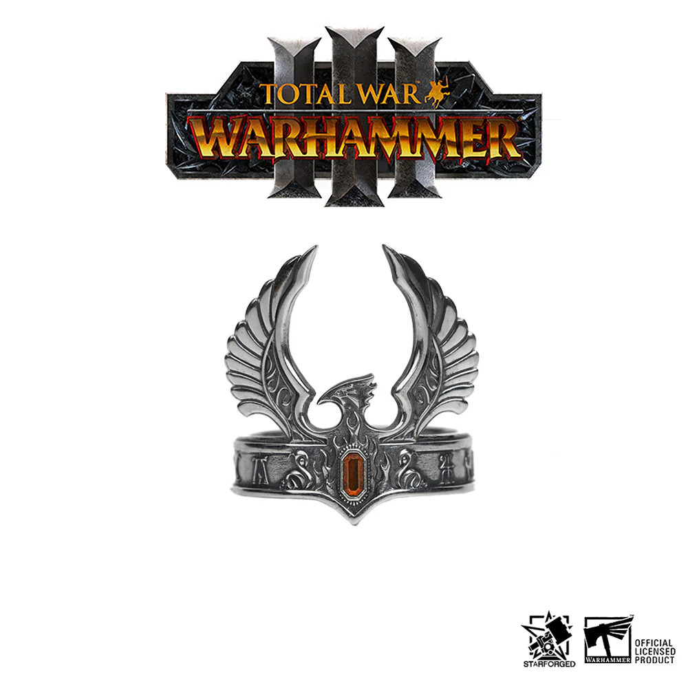 Total War Warhammer 3 Phoenix Crown Ring Asur's Treasure high elves starforged