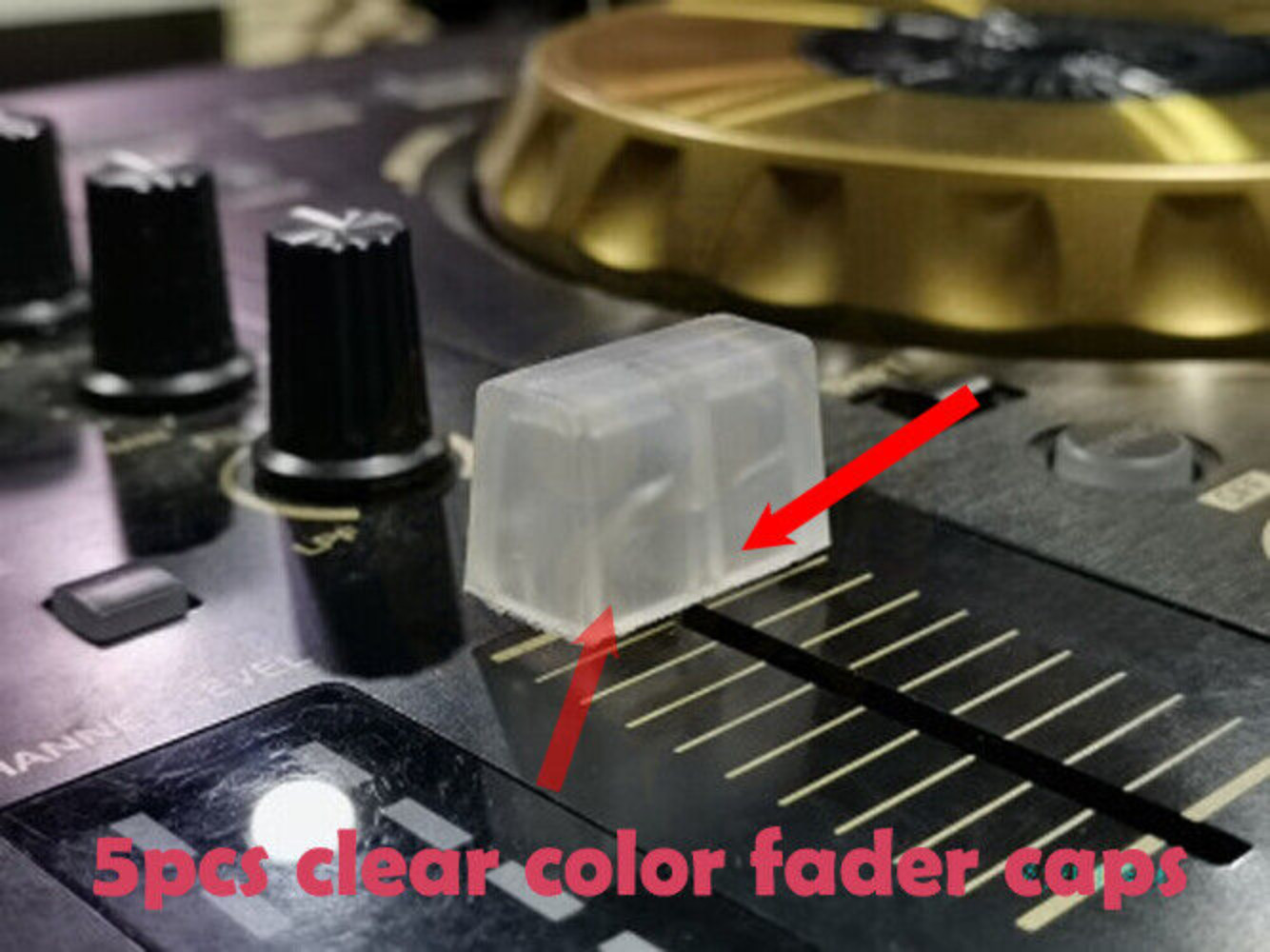 5PCS Multicolor Fader Knob Caps for Pioneer DDJ-SR SR2 DJ Controller Slider