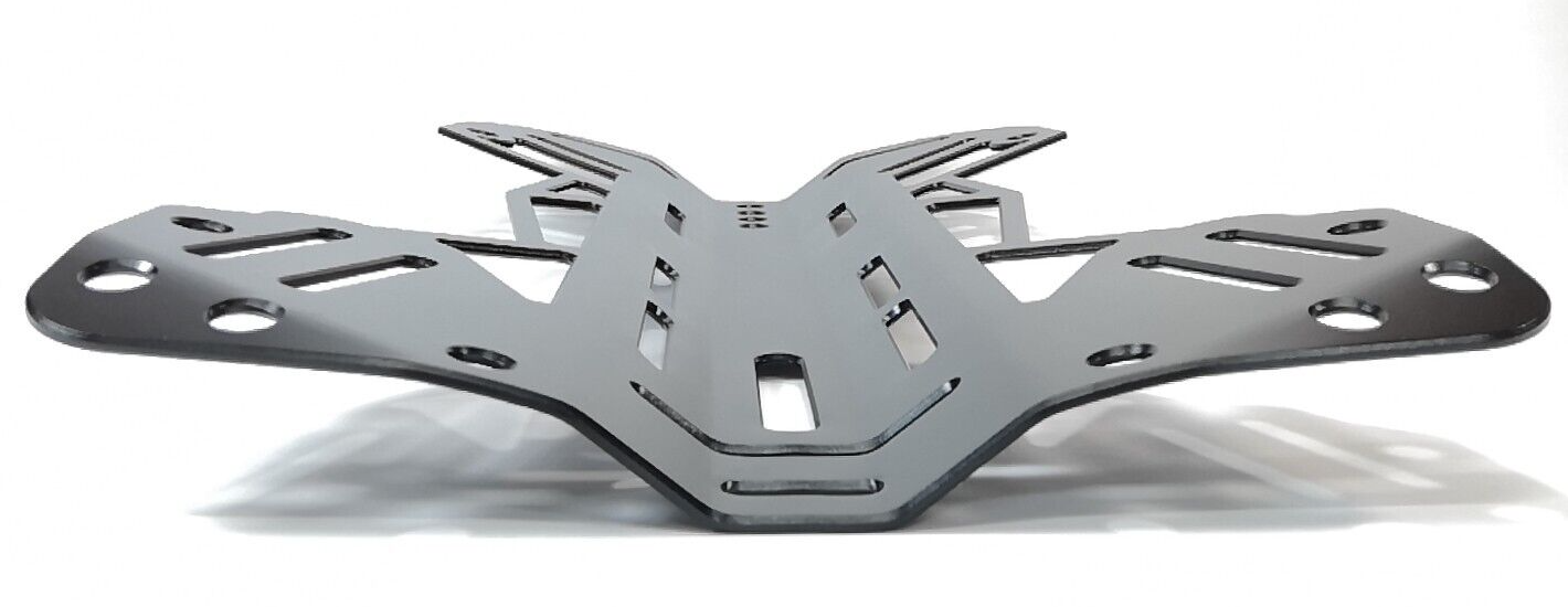 Aluminum Backplate Tech Scuba Dive Side Mount, BCD Single Tank Adapter, Doubles