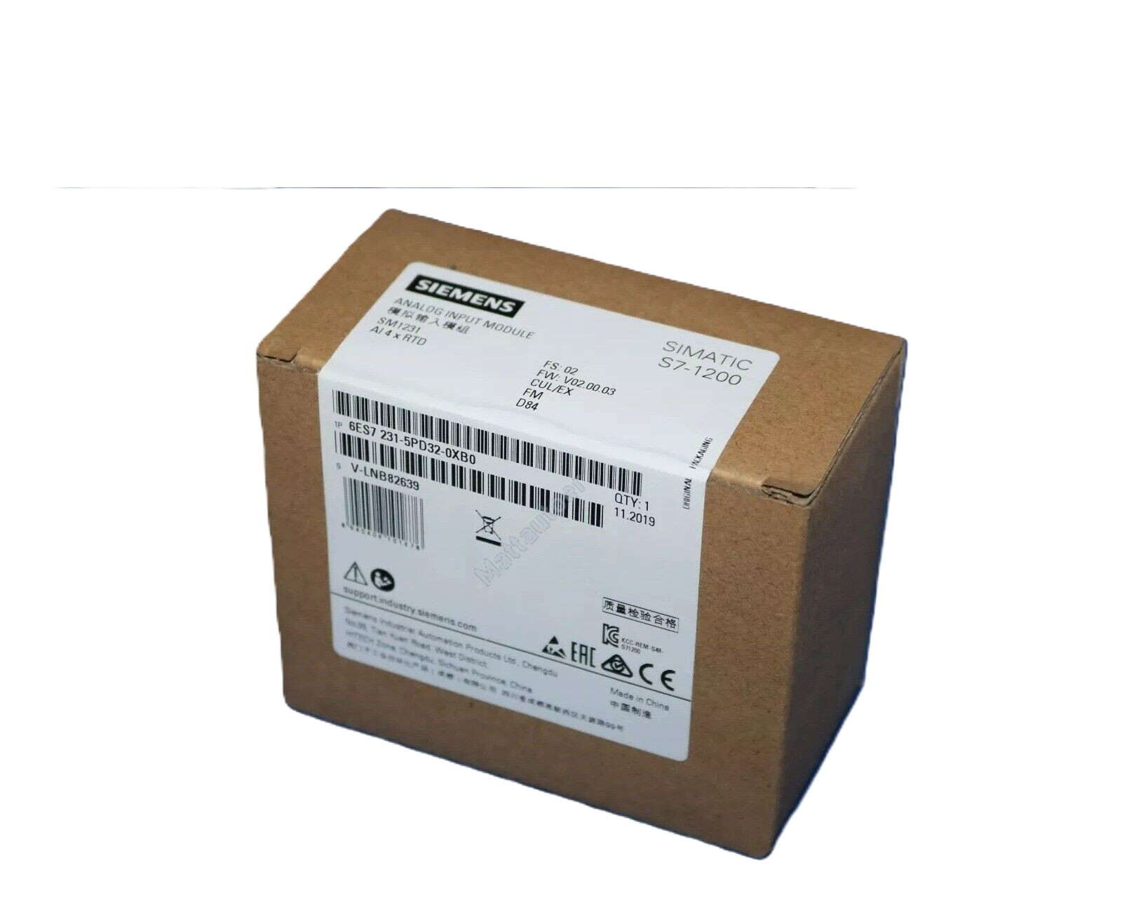 Siemens 6ES7231-5PD32-0XB0 Controller Module New in box