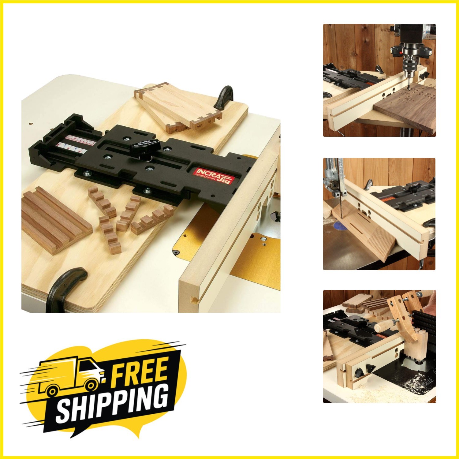 Woodworking Jig for Precision Joinery - Includes Templates & DVD