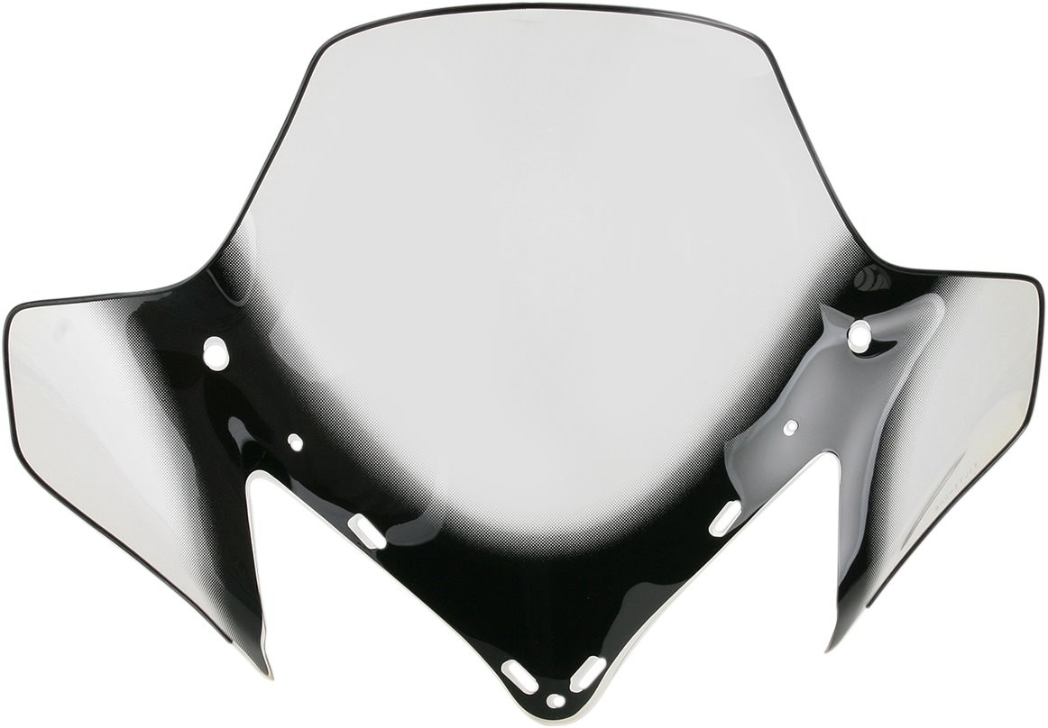 Sno Stuff 450-651-10 15.50" Smoke/Black Mid Windshield for Yamaha