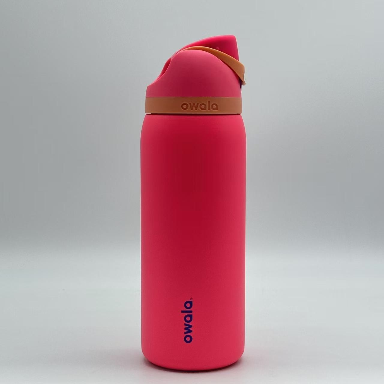 Owala 32oz FreeSip Water Bottle Hyper Flamingo Sport Mug Top Quality