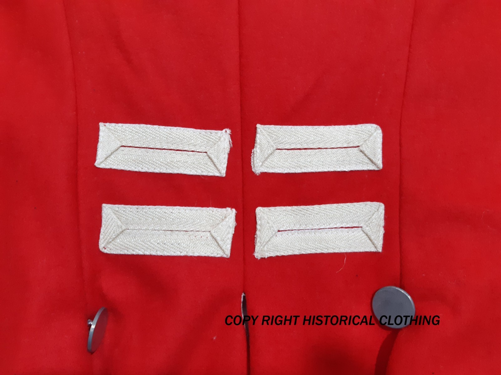 British Sergeants Regimental Coat Revolutionary War