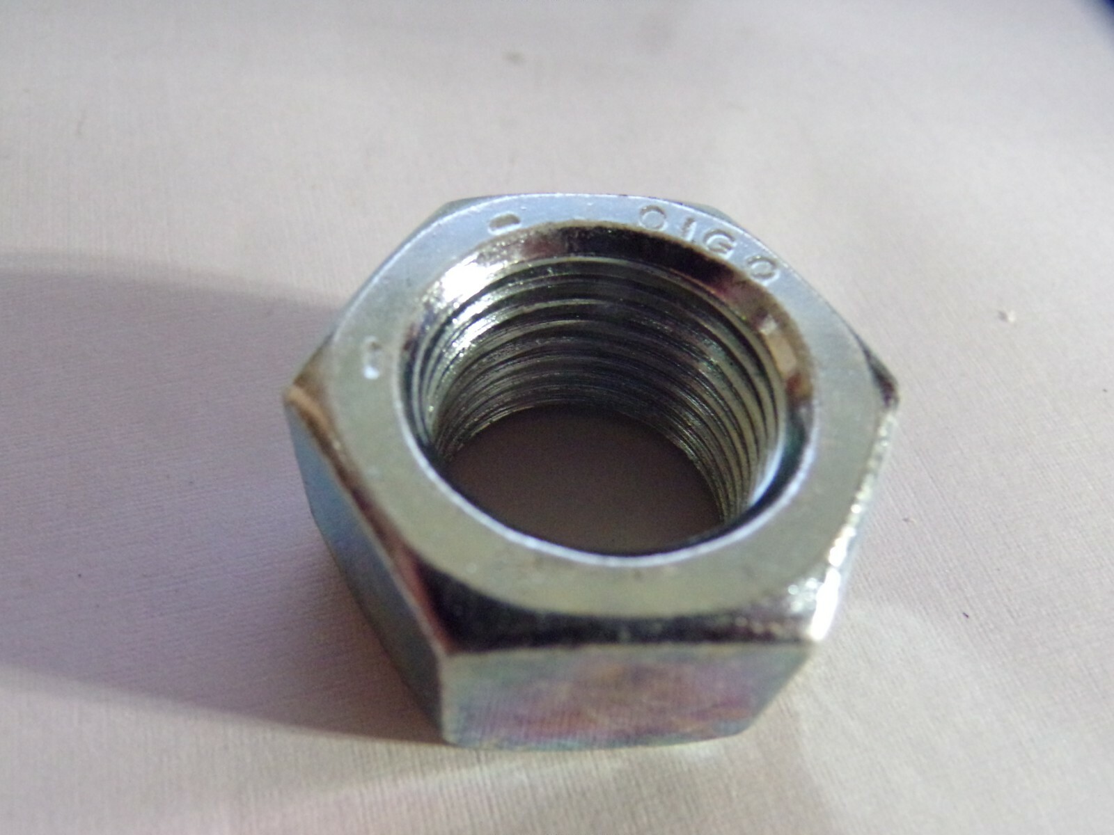 (25) Hex Nut, 7/8-14, Grade 8, Zinc Plated, (C)