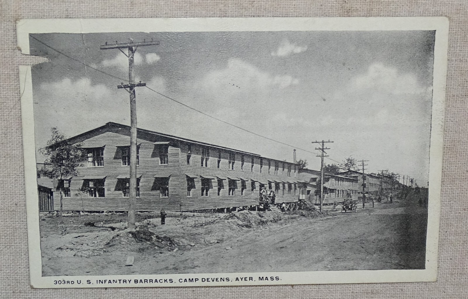 Camp Devens Postcards, 1917 Germany Blunders Book, 1919 John O'Sullivan Program