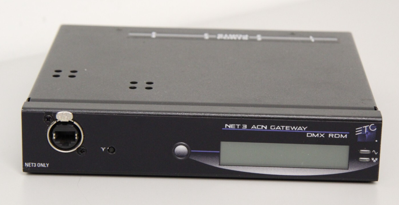 ETC Net3 ACN DMX RDM Gateway 4 Universe Output DMX No Power Supply