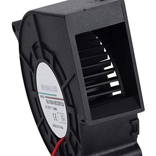 12V 2.4A Blower Fan, Double Ball Bearing, Variable Speed Controller, Airflow