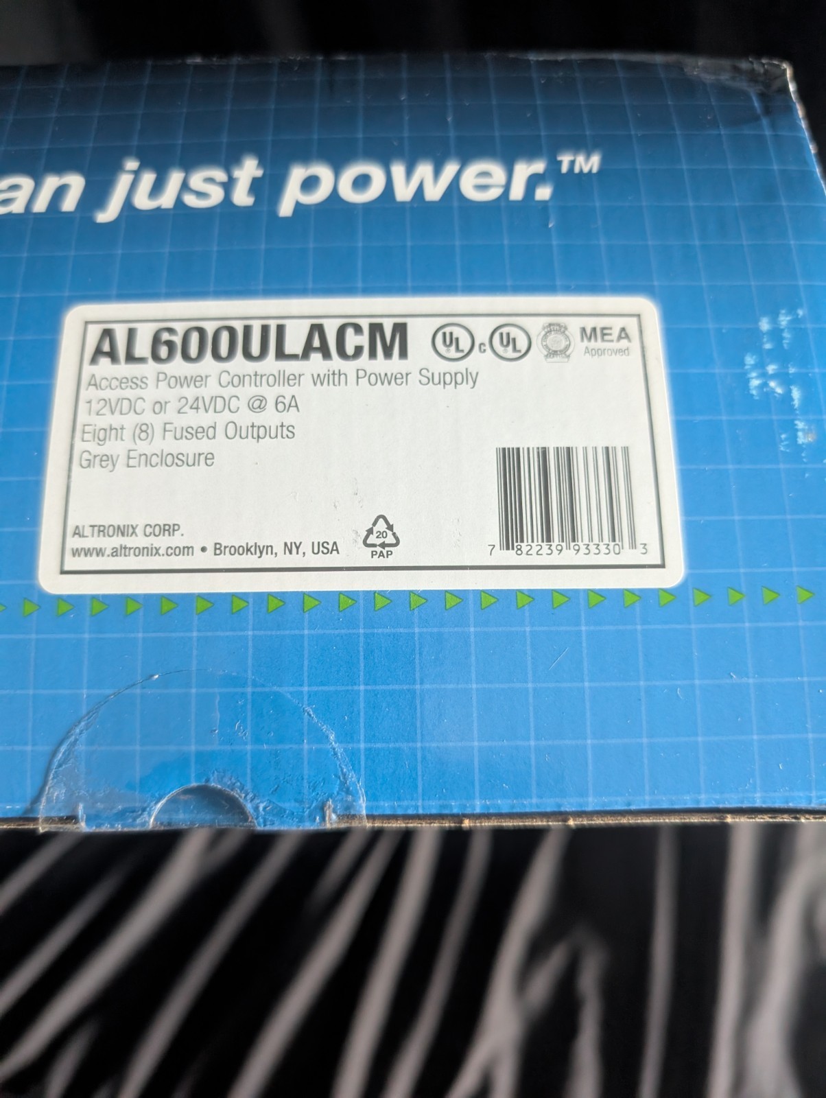Altronix AL600ULACM Access Power Controller w/ Power Supply/Charger 6AMP