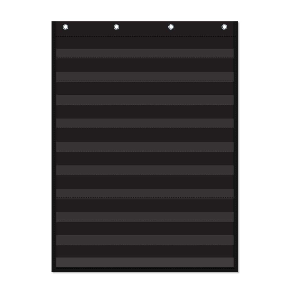 Vnom Standard Pocket Chart Clear 10 Pockets Chart For Classroom & Home