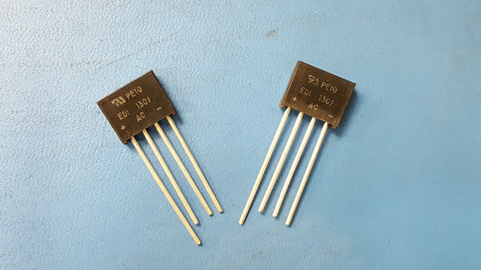 2pcs- Bridge , PE-10 , EDI, Single Phase FULL WAVE,  100V , 5A