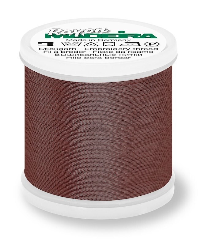Madeira Rayon 40 machine embroidery thread 1000m spool color 1145 mahogany