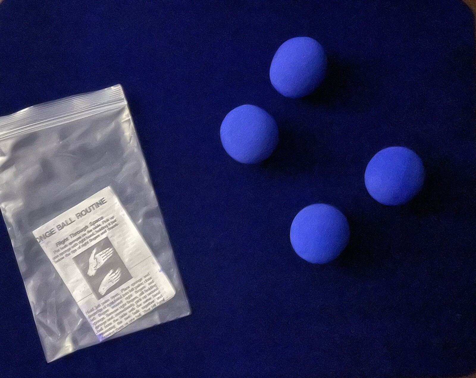 Sponge Ball Magic Trick! (Blue)