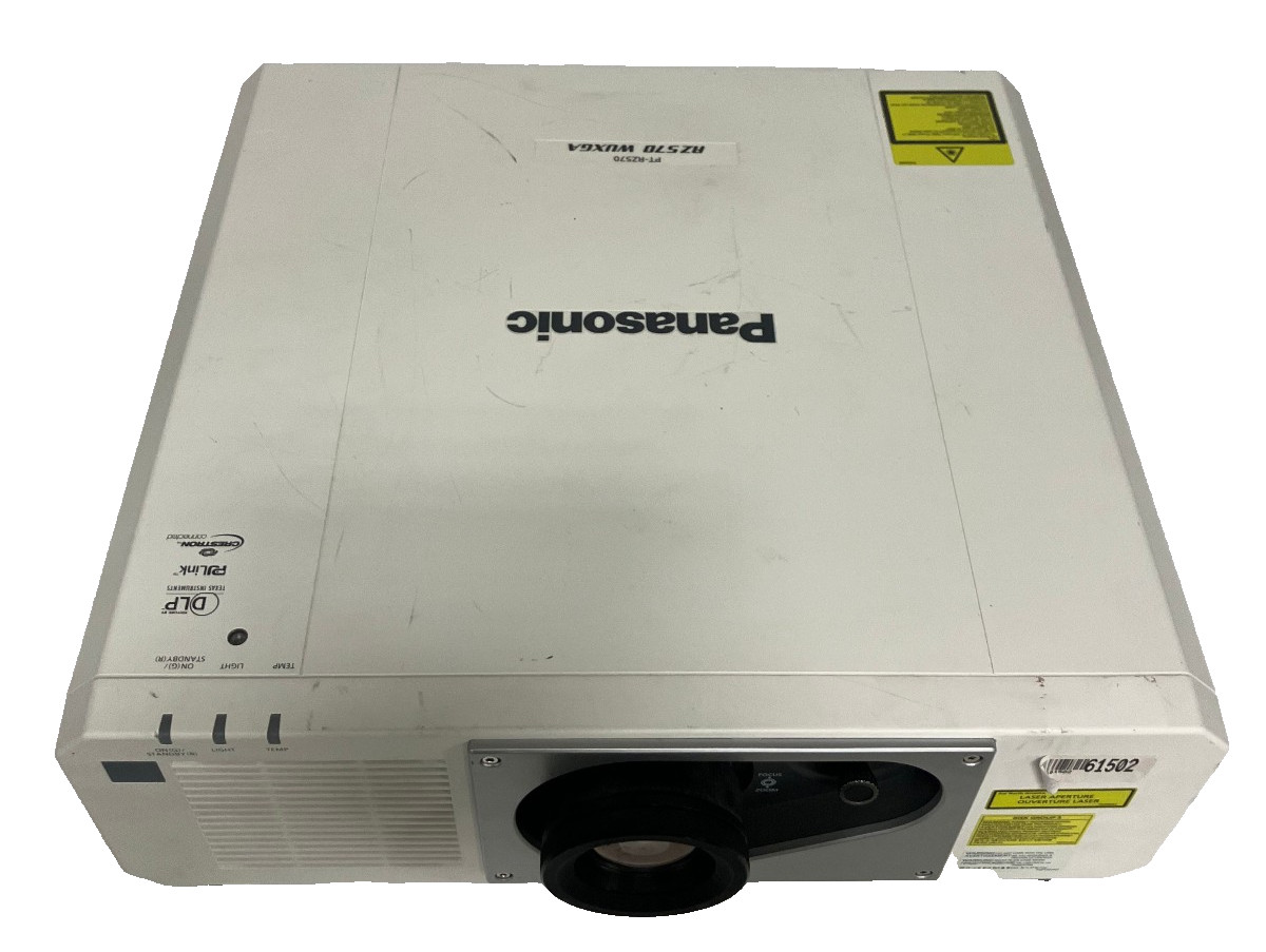 Panasonic PT-RZ570 WUXGA 5400 Lumen Laser DLP/W 3,206 of bulb hours
