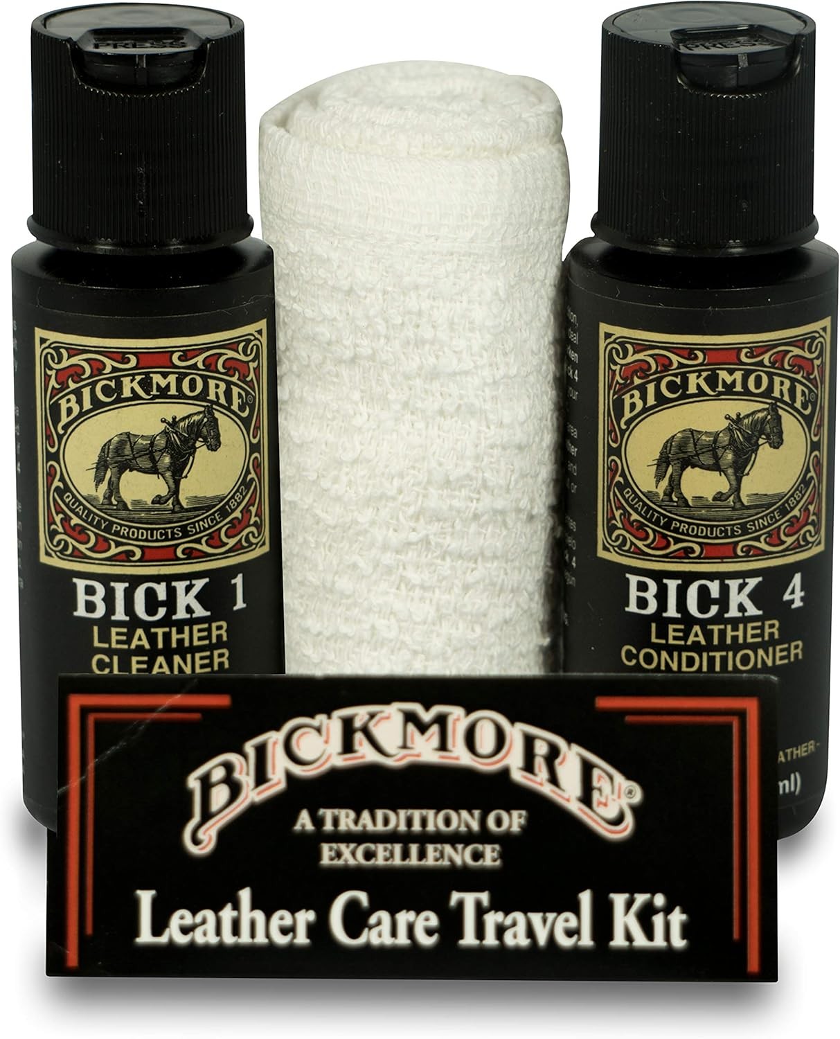 Bickmore Leather Shoe & Boot Travel Care Kit- Repairs, Polishes and Shines...