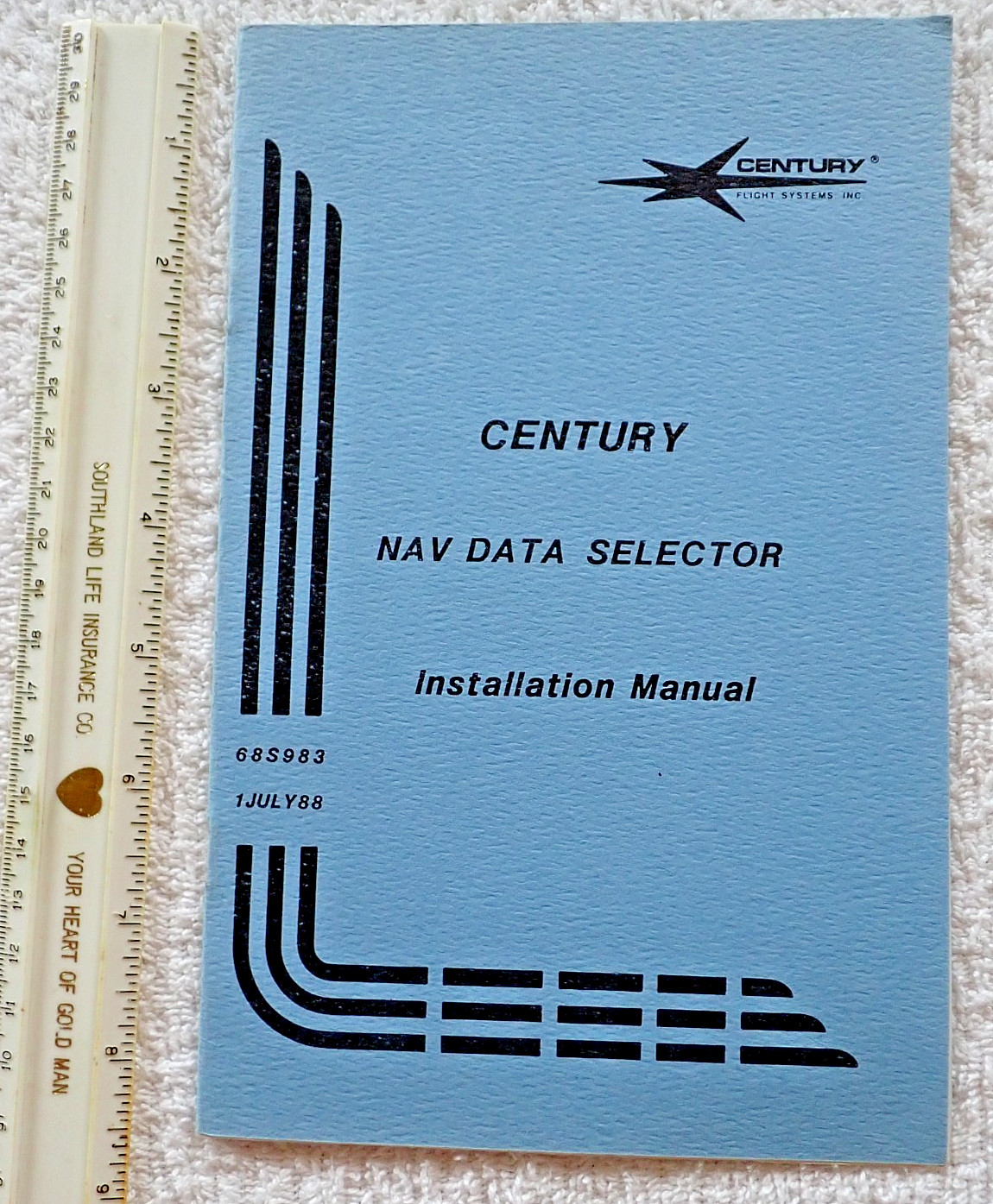 Century Autopilot Flight Systems Nav Data Selector July 1988 Installation Manual