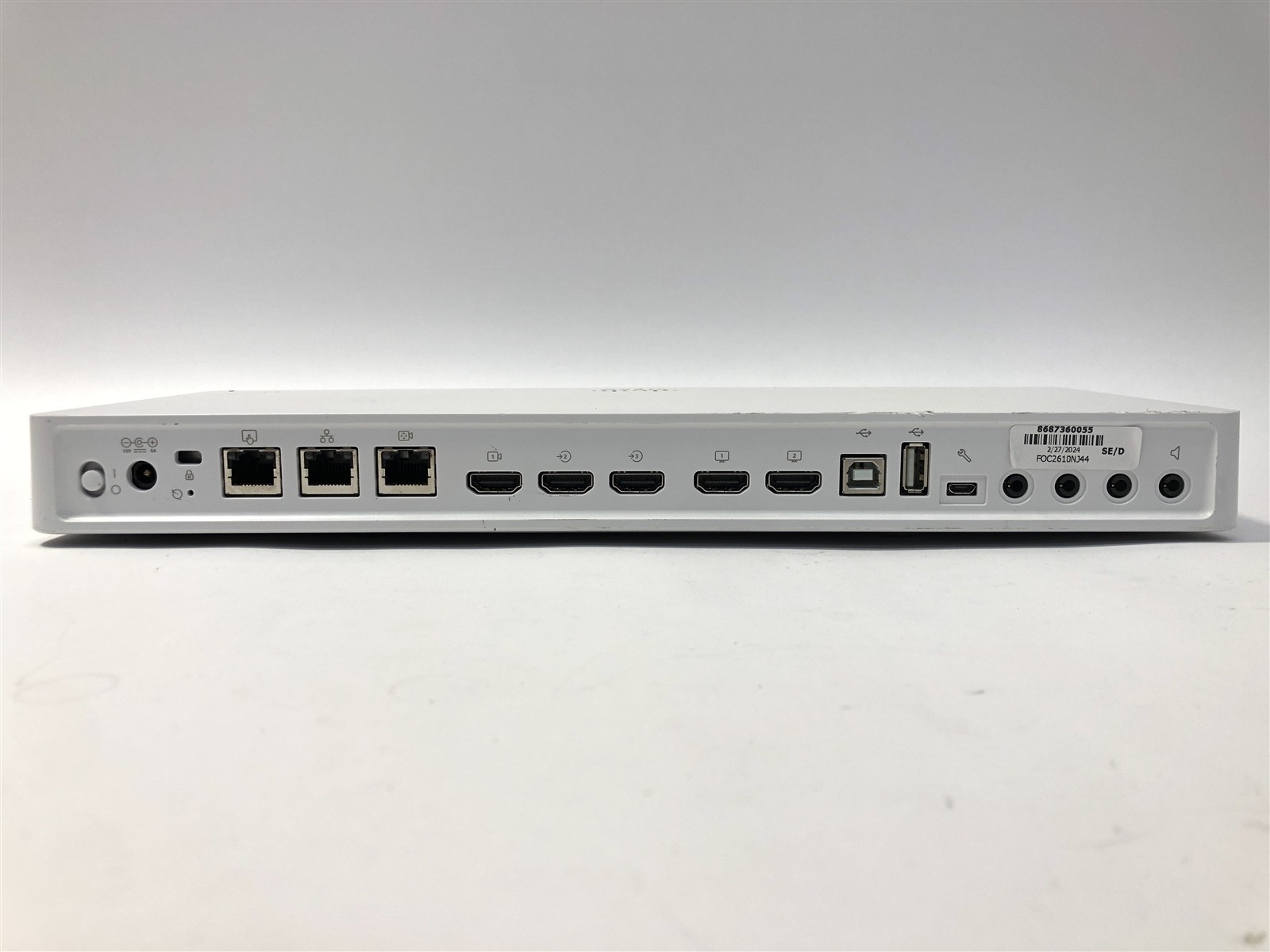 Cisco Webex Plus TTC7-25 CS-Codec-Plus w/ AC