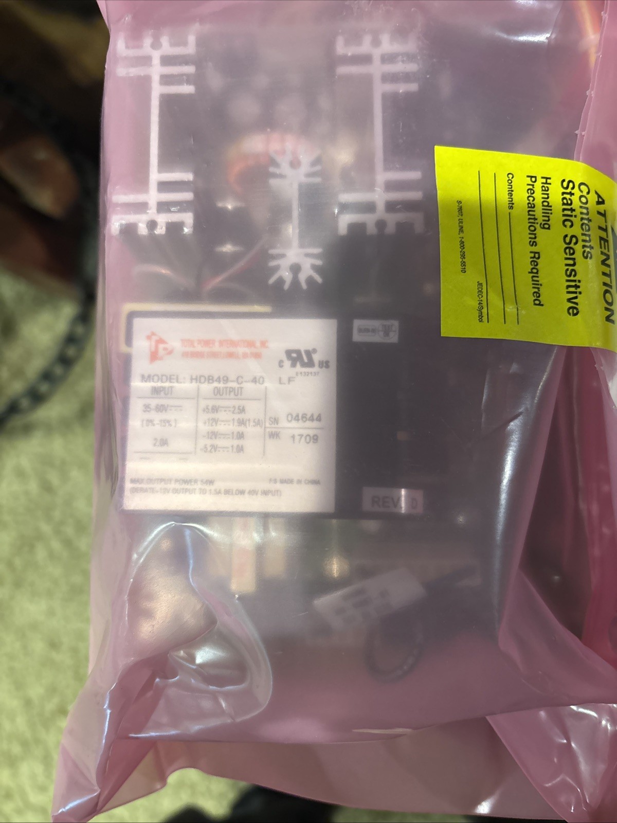 Total Power International DC-DC Converter HDB49-C-40