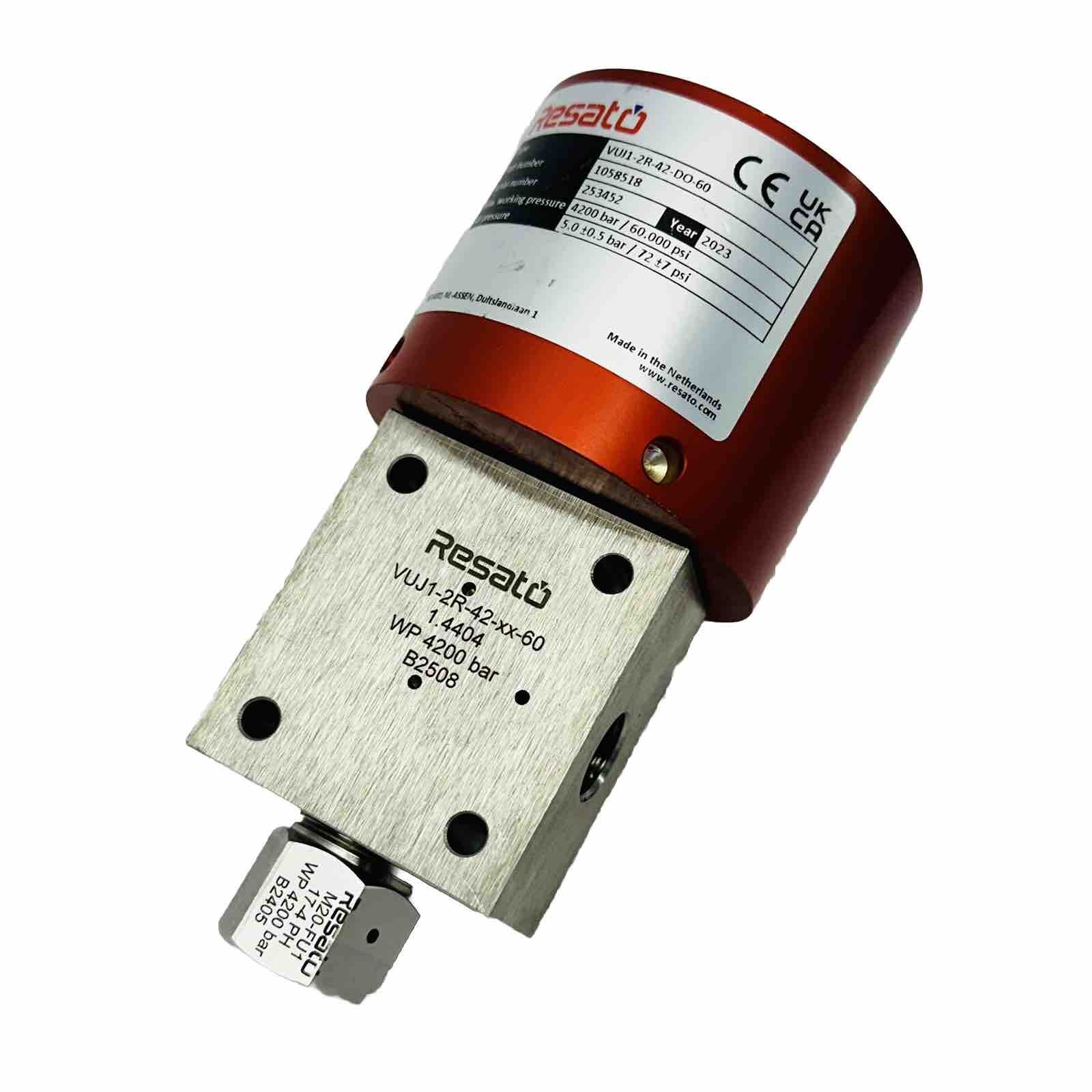 RESATO VUJ1-2R-42-DO-60 DOUBLE AIR-ACTUATED VALVE 1058518