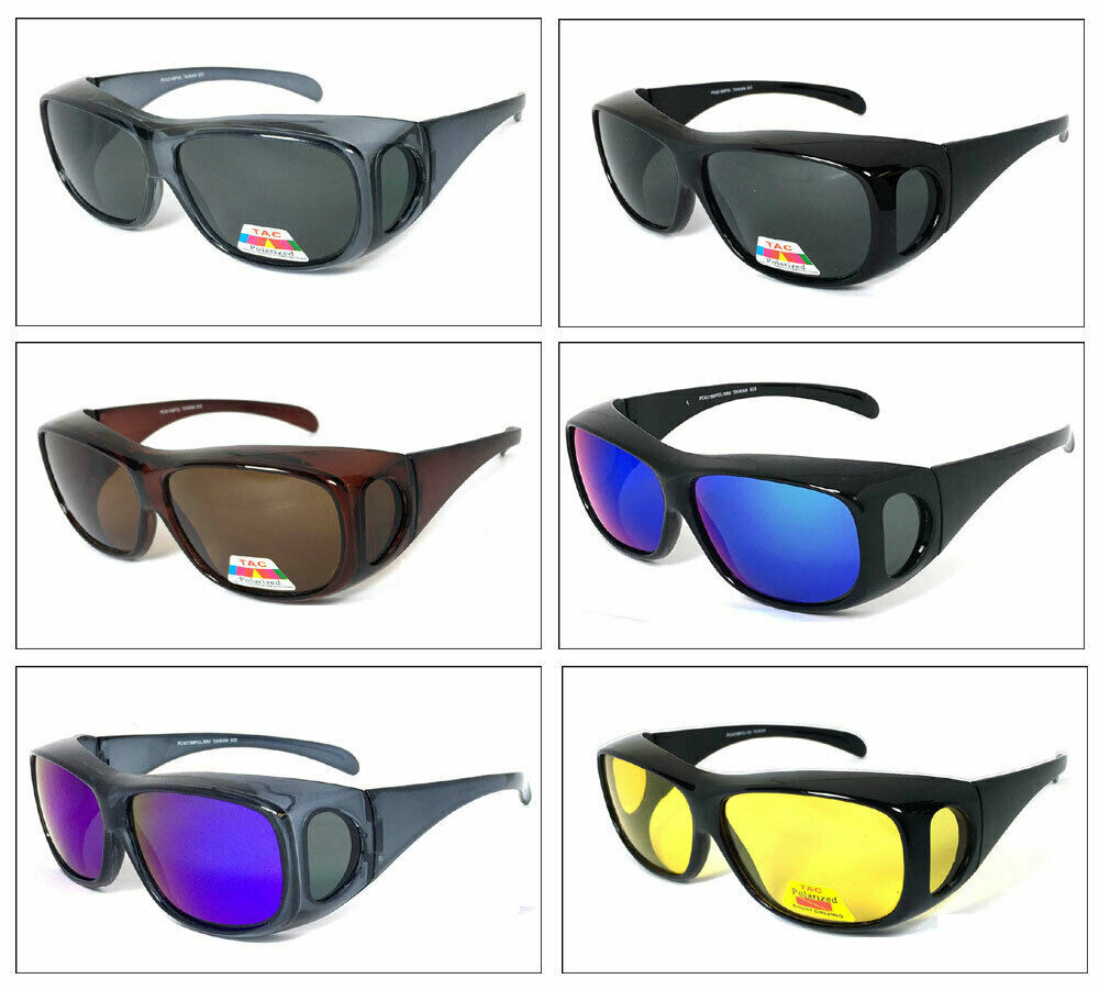 Medium FIT OVER Sunglasses Polarized Lens for PRESCRIPTION GLASSES