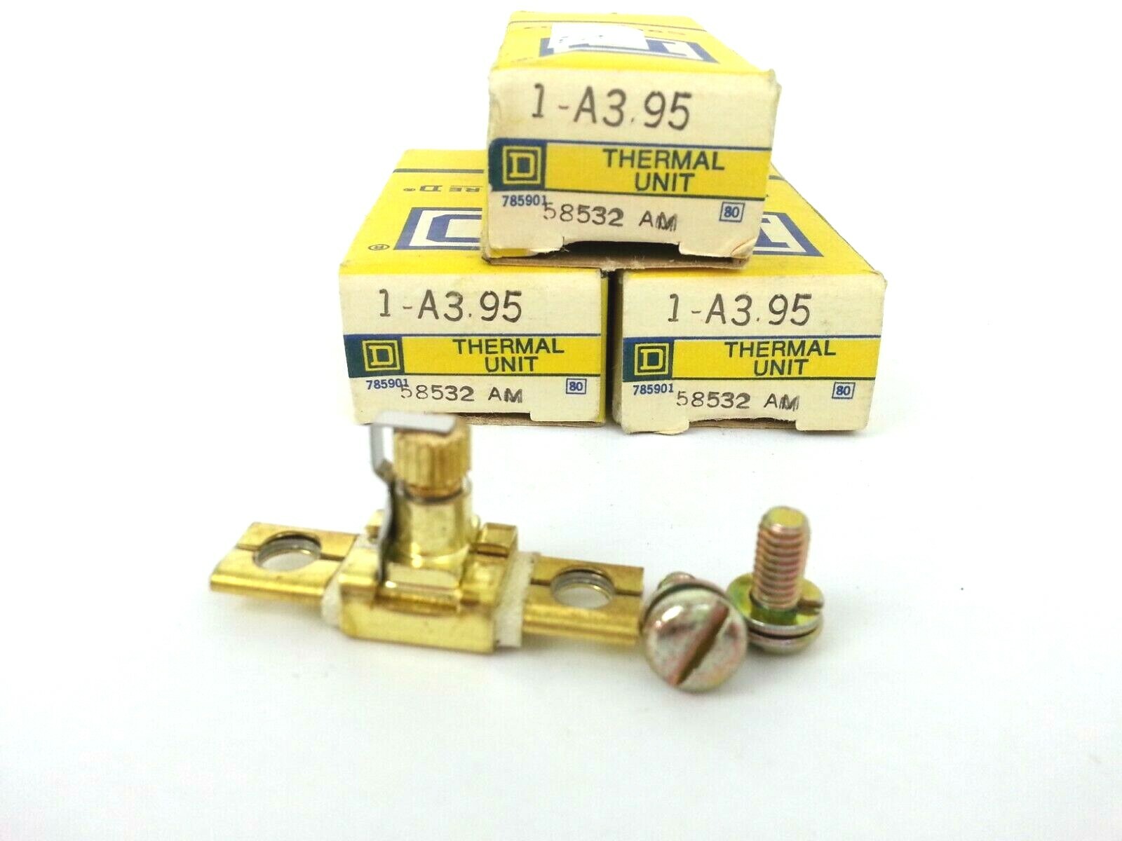 A3.95 Square D Thermal Unit lot of 3