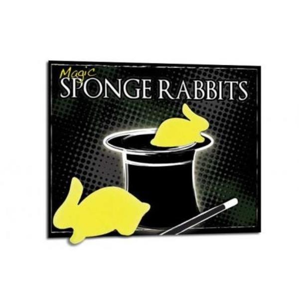 Magic Sponge Rabbits - magic trick - Rabbits appear, vanish, and multiply!
