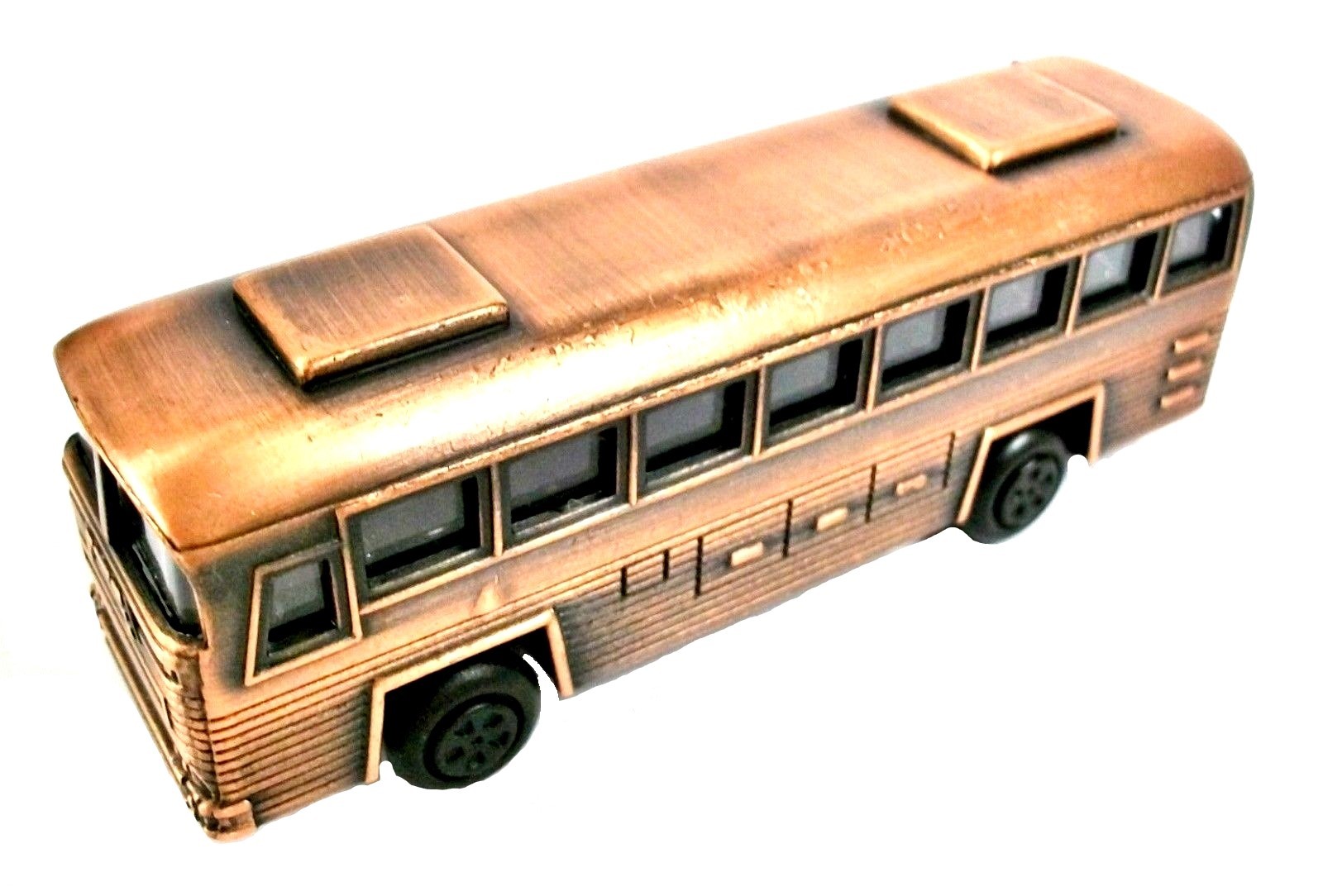 Greyhound Bus Die Cast Metal Collectible Pencil Sharpener