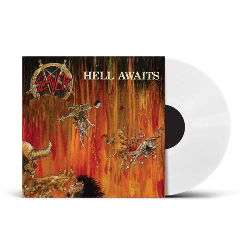 Slayer - Hell Awaits (Record) White