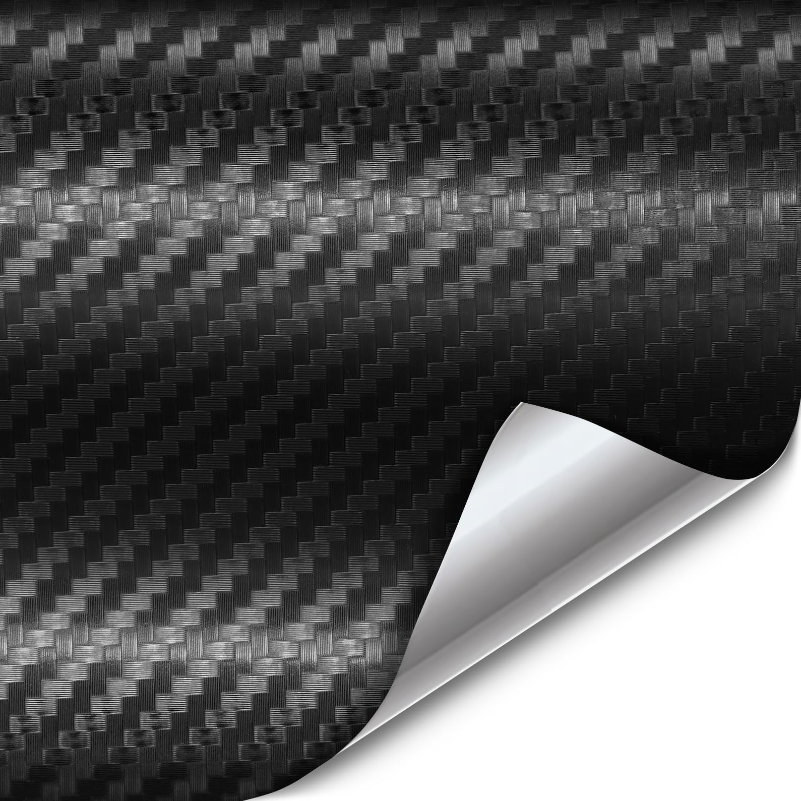 VViViD+ Ultra Matte 3D Dry Black Carbon Fiber (1.5ft x 5ft) 1.5ft x 5ft