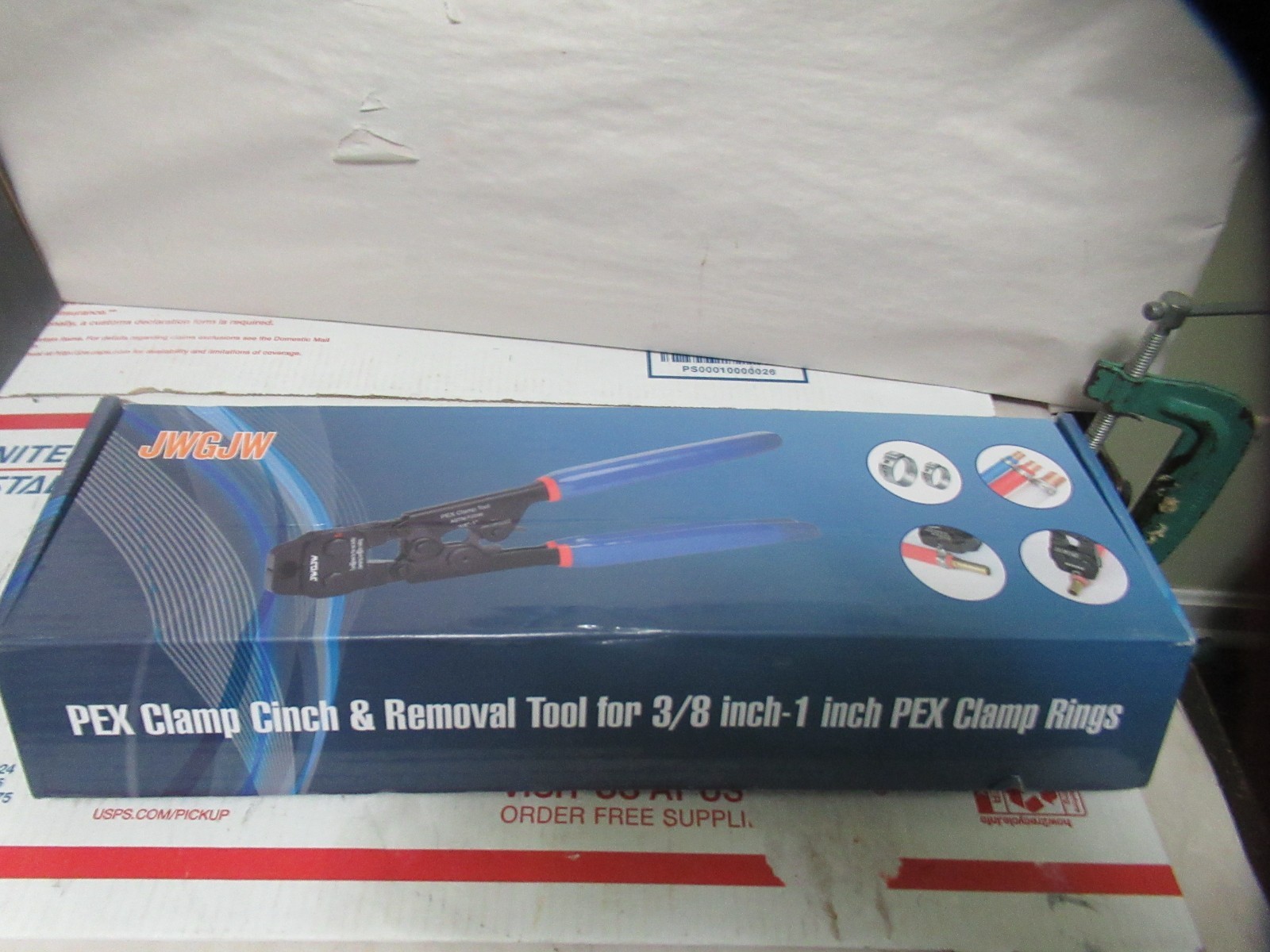 JWGJW PEX Clamp Cinch & Removal Tool For Sizes  3/8"- 1" PEX Clamp Rings