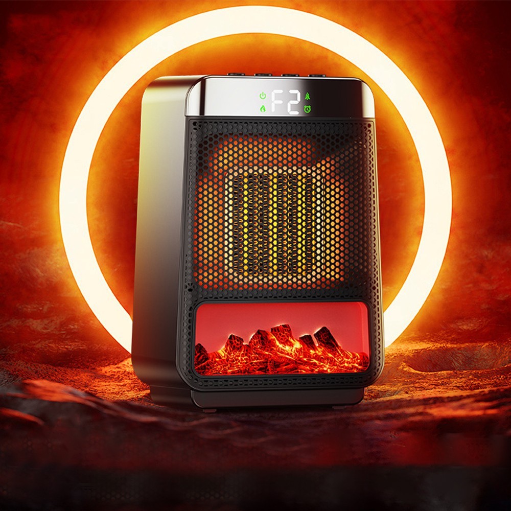 Household Simulated Flame Heater- Electric Heater for Bedroom and Whole House US