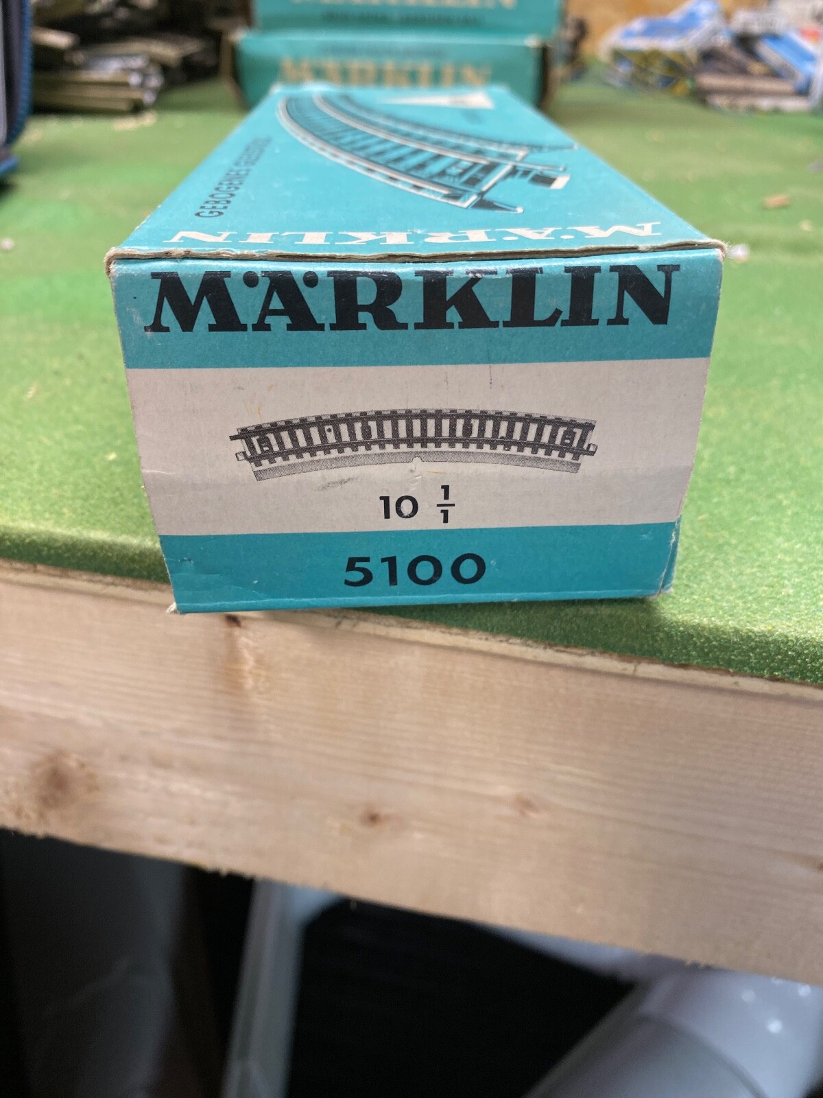 Marklin 5100 Box of Ten Curved Track