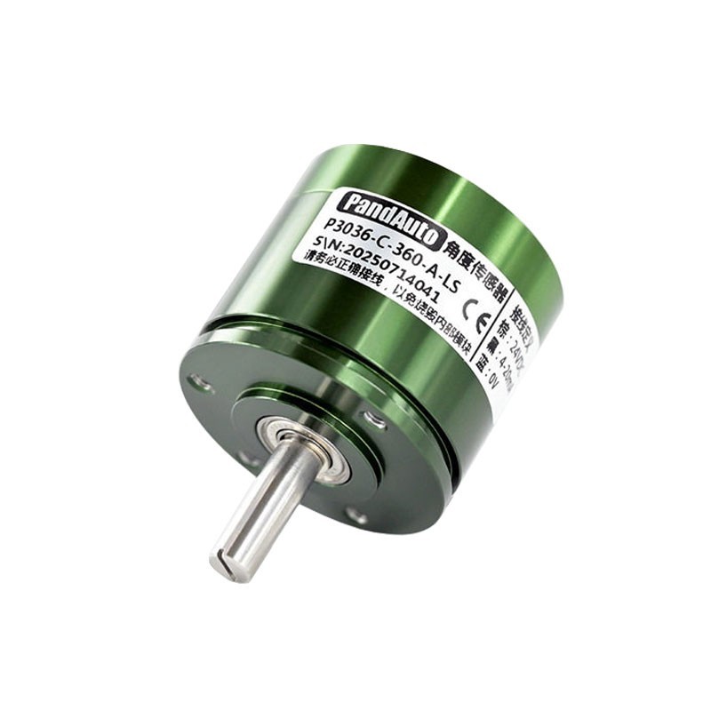 Rotary Hall Angle Sensor,Supply DC 24V, 90°/180°/360°, Output 0-5V/0-10V/4-20mA