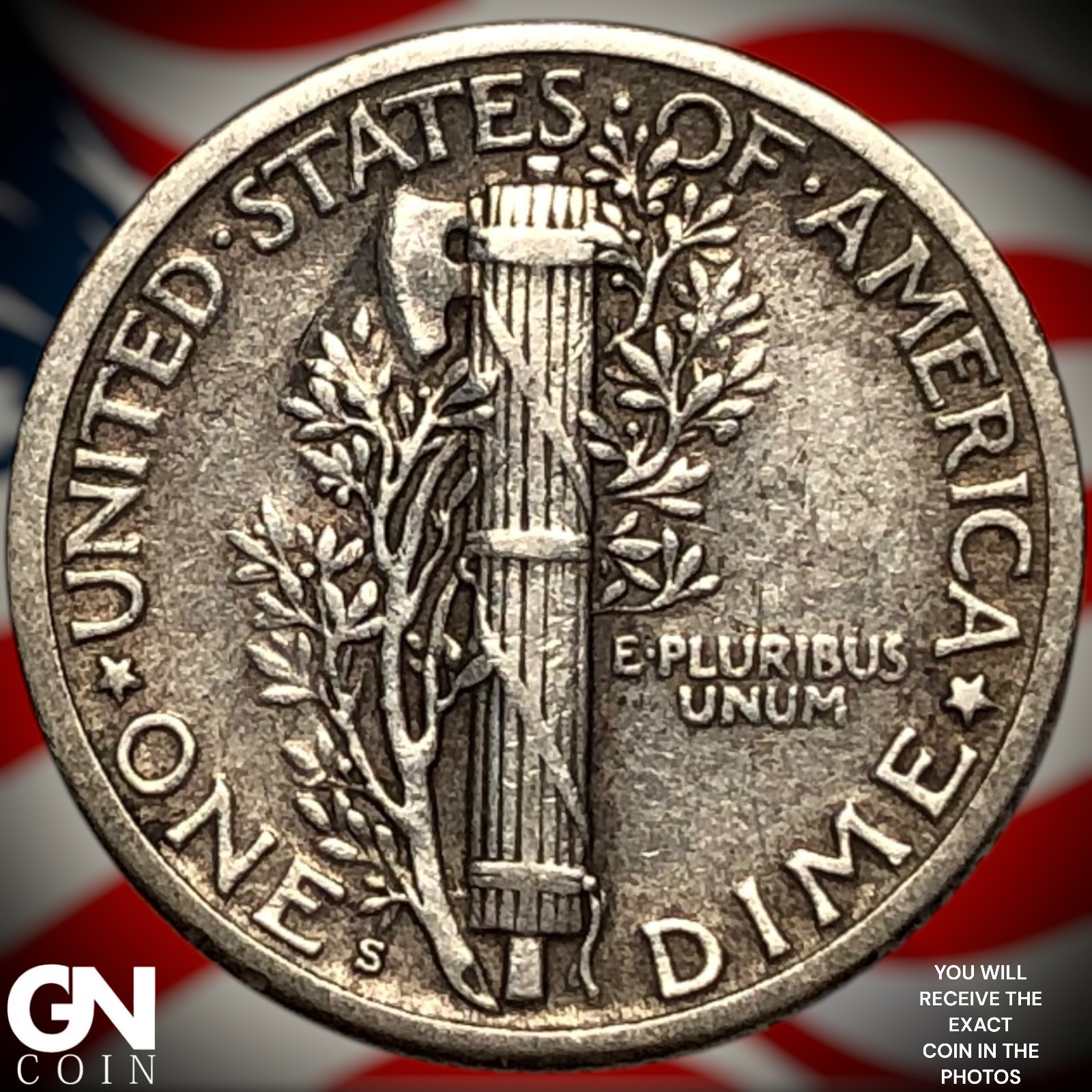1926 S Mercury Dime Z2271