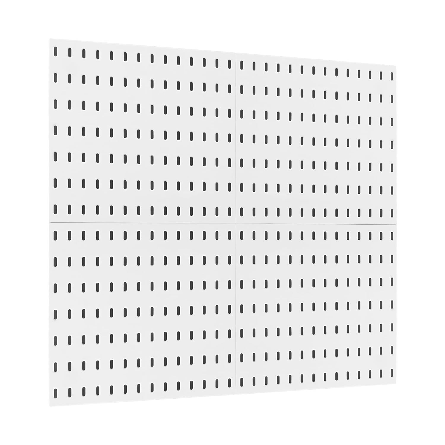 Pegboard Combination Kit, 11" X 11" Plastic Pegboard, 4 Panels, Peg Board Wall O