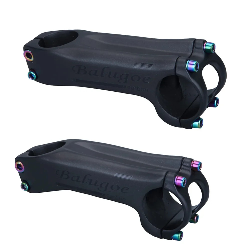 Full Carbon Fiber Bicycle Handlebar Stem -6-17 Degree for Mountain Road Bike