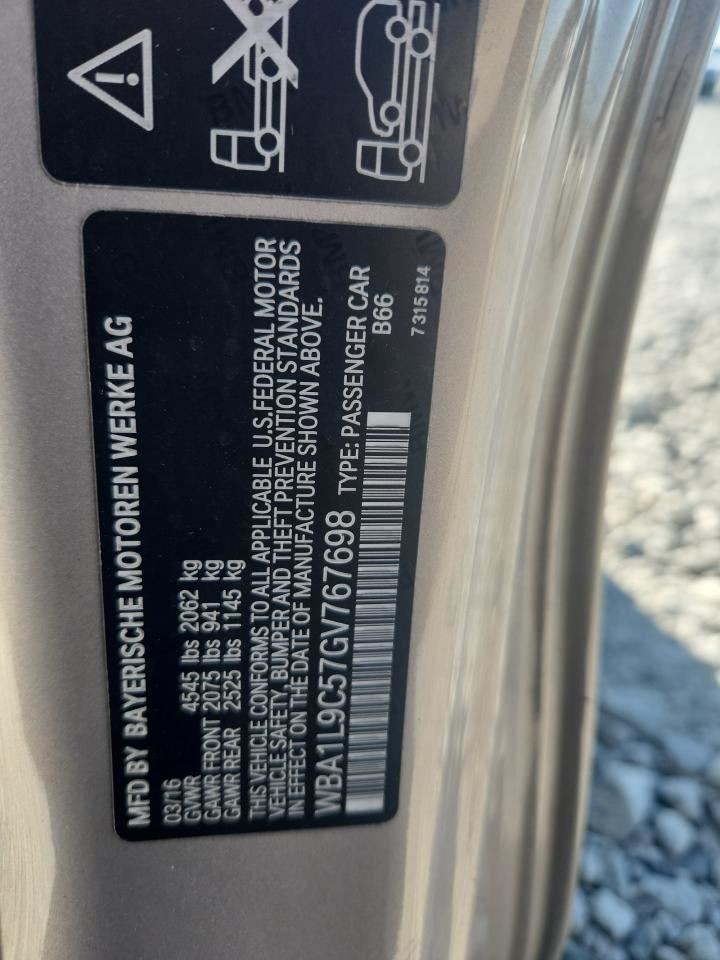 228I 2016 Glove Box 4909902