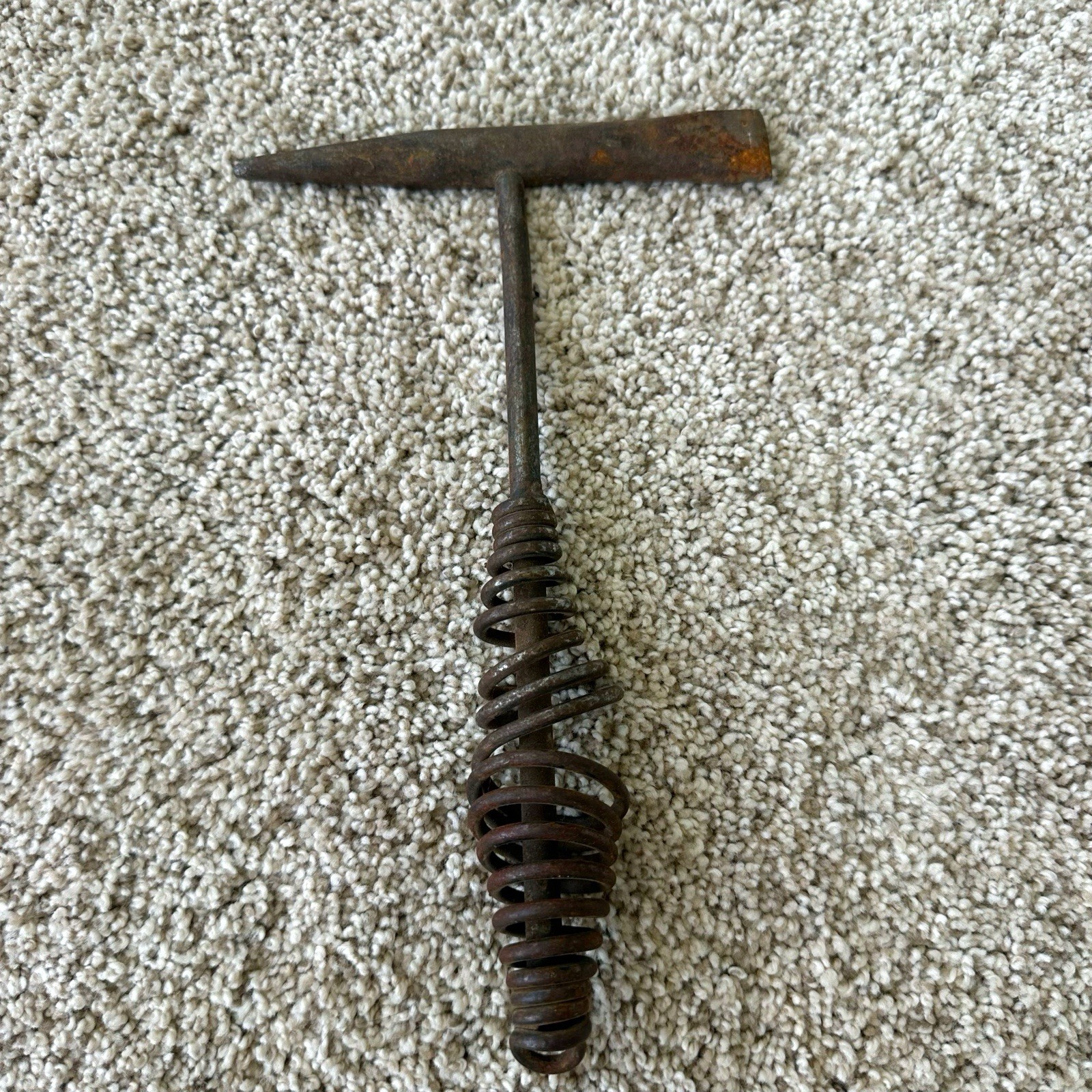 Vintage Welding Chipping Slag Hammer Blacksmith Blacksmithing Tool Rustic Decor