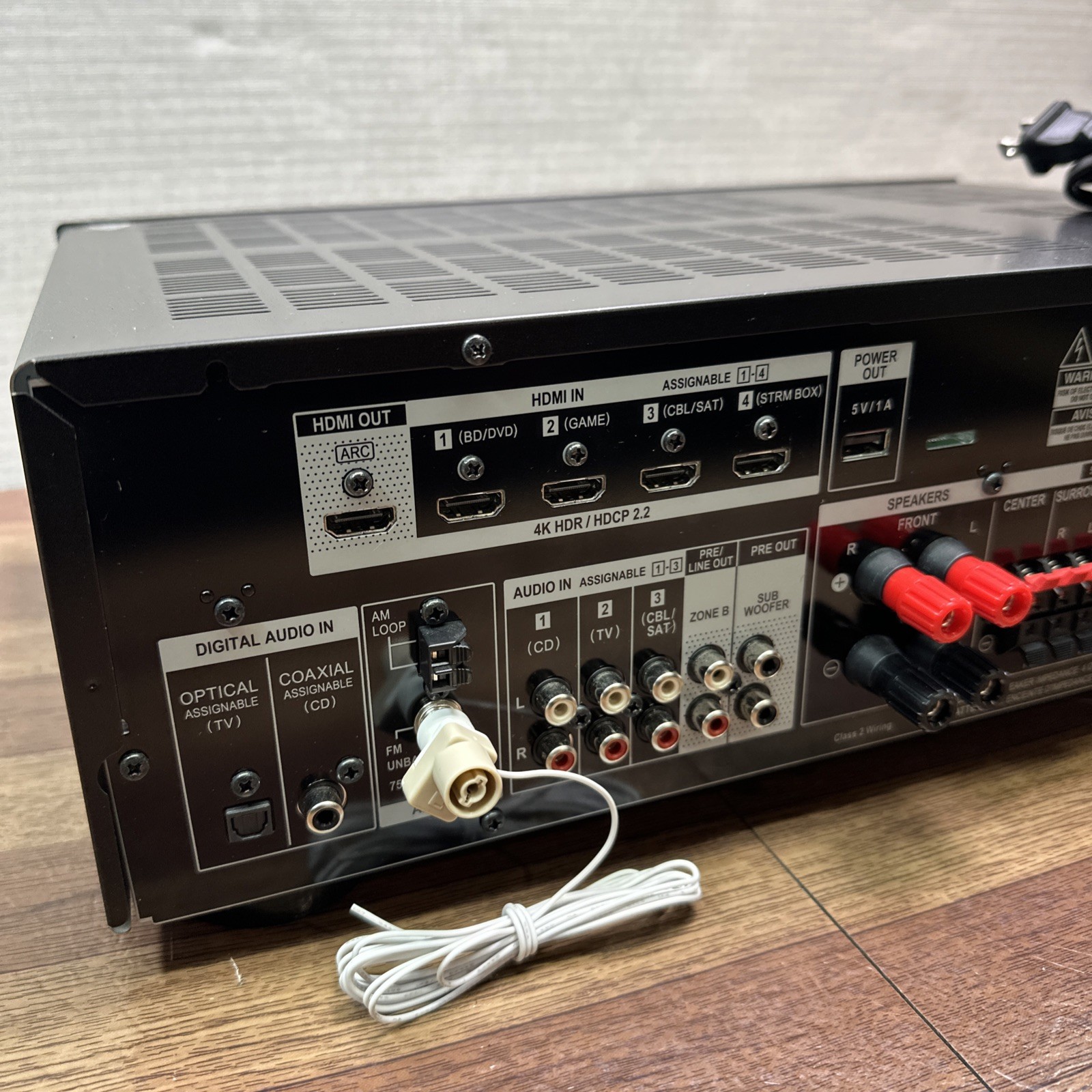 Pioneer AV Receiver VSX-834 Black / READ