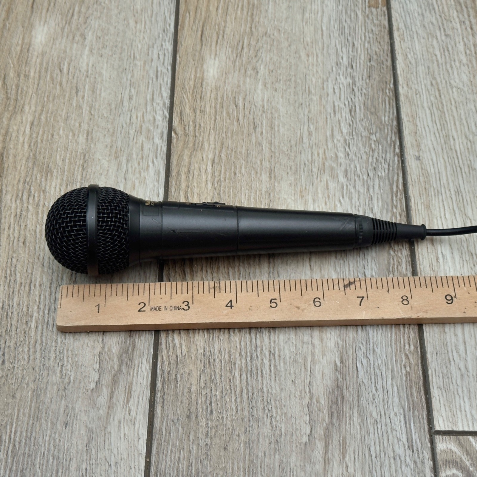 Radio Shack Karaoke Echo Microphone 33-3016 Uni-Directional Tested