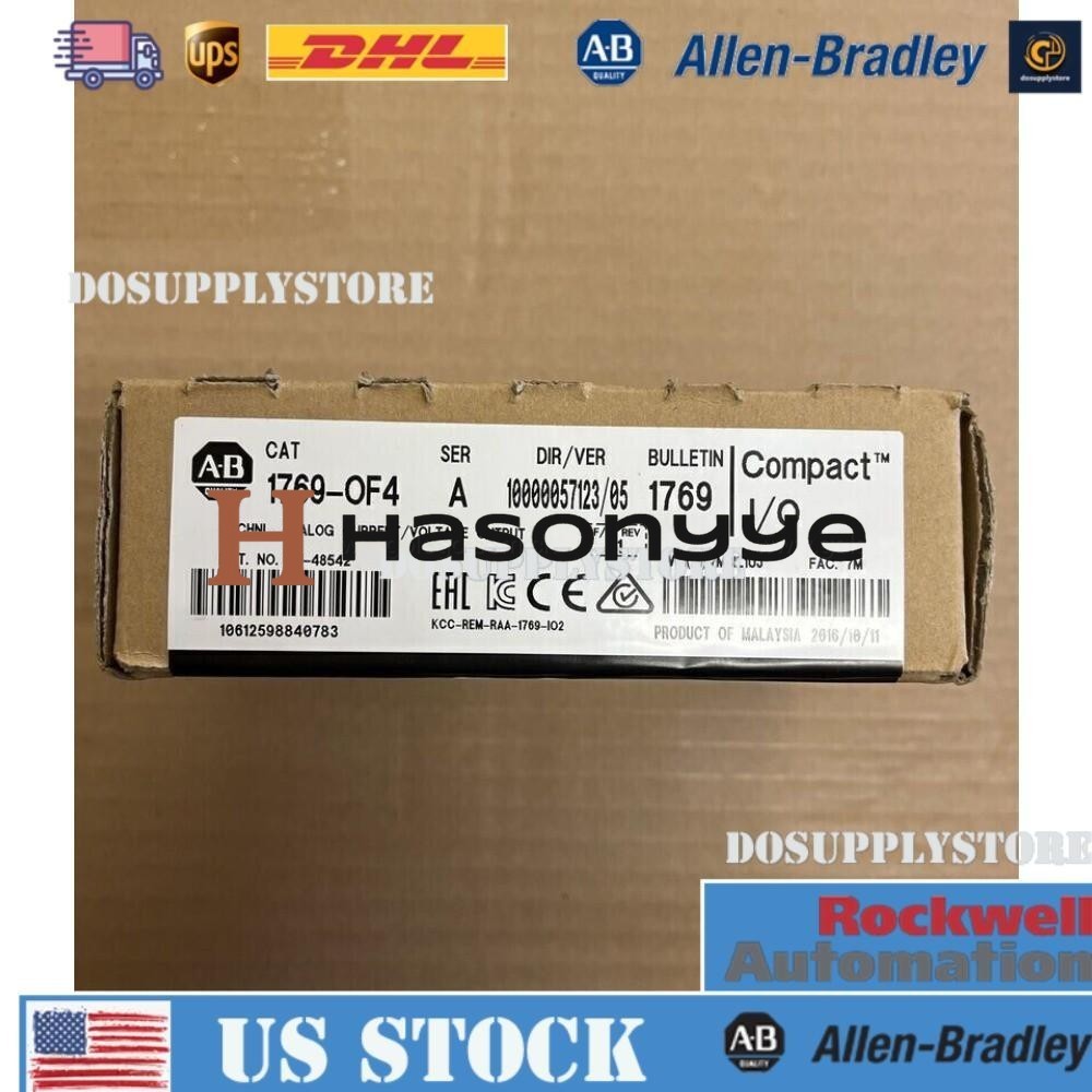 New  AB 1769-OF4 4Pt CompactLogix Analog Output Module US Free Tax us free tax